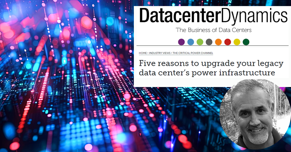 Data Center Dynamics upgrade power infrastructure article